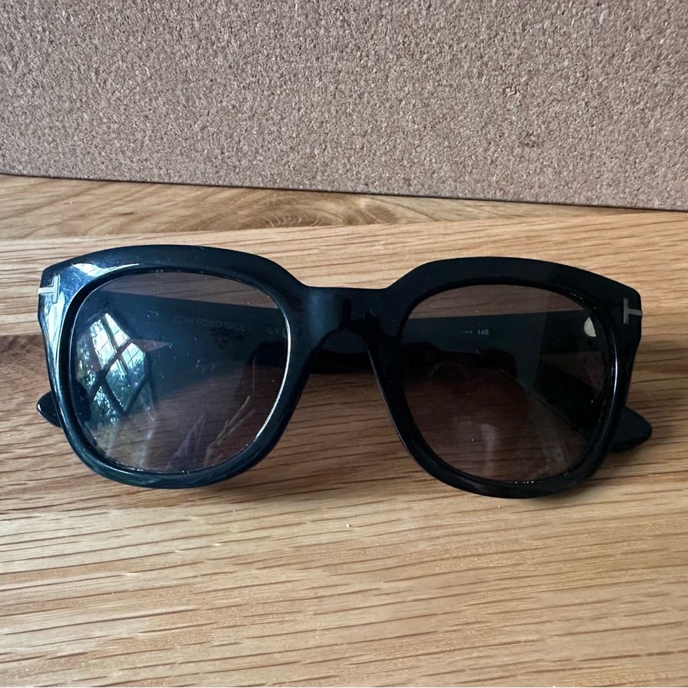 Tom Ford TF0198 Campbell Black Sunglasses